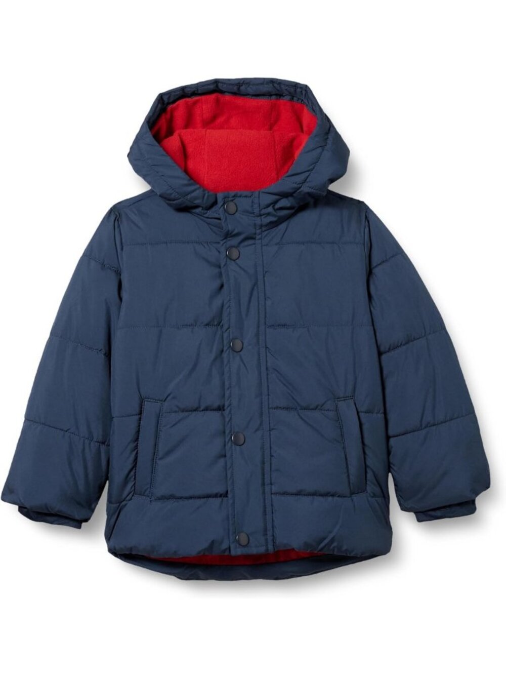 Cozy Heavyweight Hooded Puffer Jacket for Babies, Toddlers & Boys - Warm